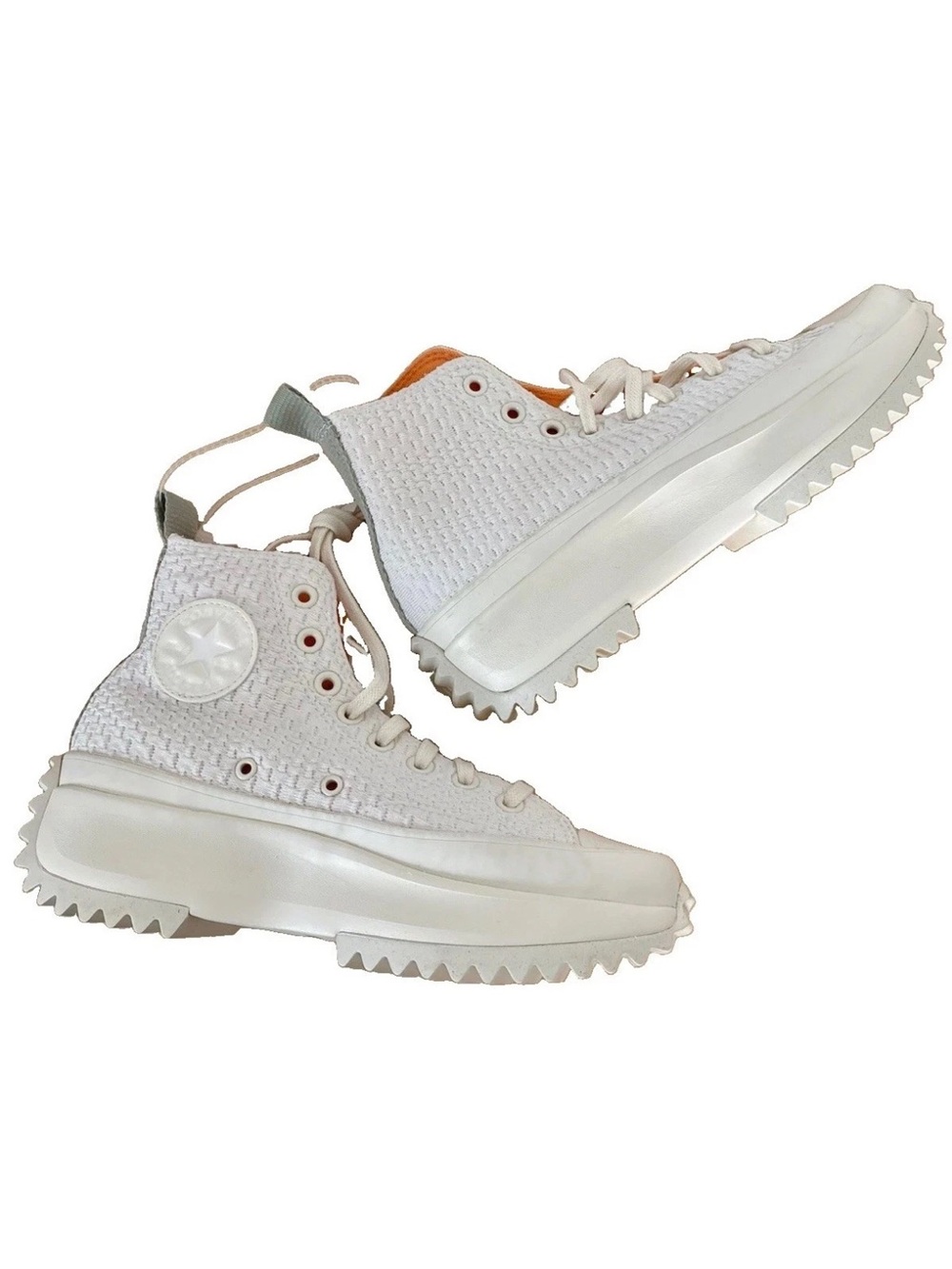 Converse Run Star Hike Platform Hi-Tops Sneakers Womens 8 Mens 6.5 Chuck Taylors